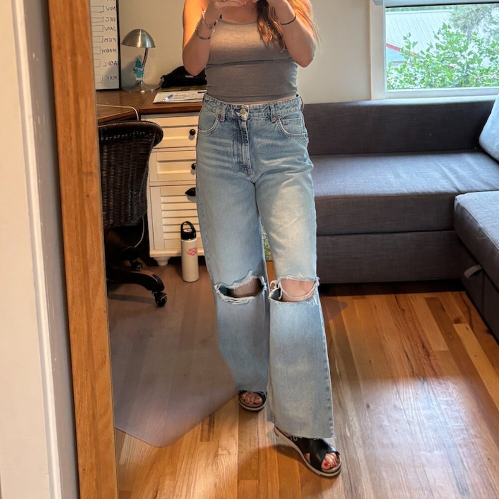 ZARA • HIGH RISE • WIDE LEG • 8 - Picture 3 of 8